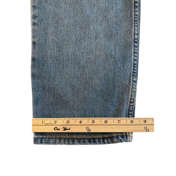 Levis 550 Jeans Mens Size 35x32 Blue Relaxed Fit Tapered Leg Hipster Y2K Retro - Picture 11 of 11